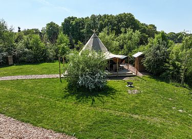 Tipi-Übernachtung mit Hottub - 16