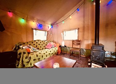 Safari tent for 8 people in eco-camping - 9