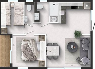 Tiny House für 4 Personen in Luxemburg - 18
