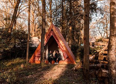 Glamping op een voormalige militaire basis - 1