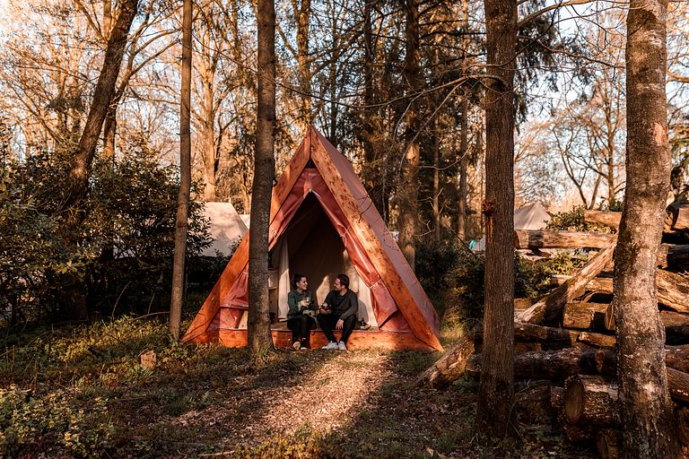 Glamping op een voormalige militaire basis - 1