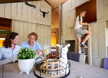 Luxe safaritent op kindvriendelijk park - 7