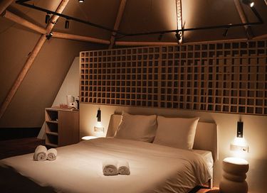 Luxe tipi tent (2p) met privé hottub - 3