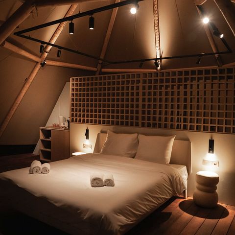 Luxe tipi tent (2p) met privé hottub - 3