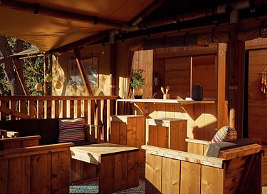 Glampingzelt am Wasser für 5 Personen - 4