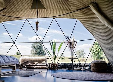 Panorama tent op uniek eiland in Zuid-Holland - 2
