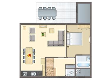 Luxury group accommodation in Zeeland with sauna - 15