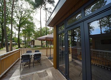 Modern chalet (4p) on park in Belgium - 3