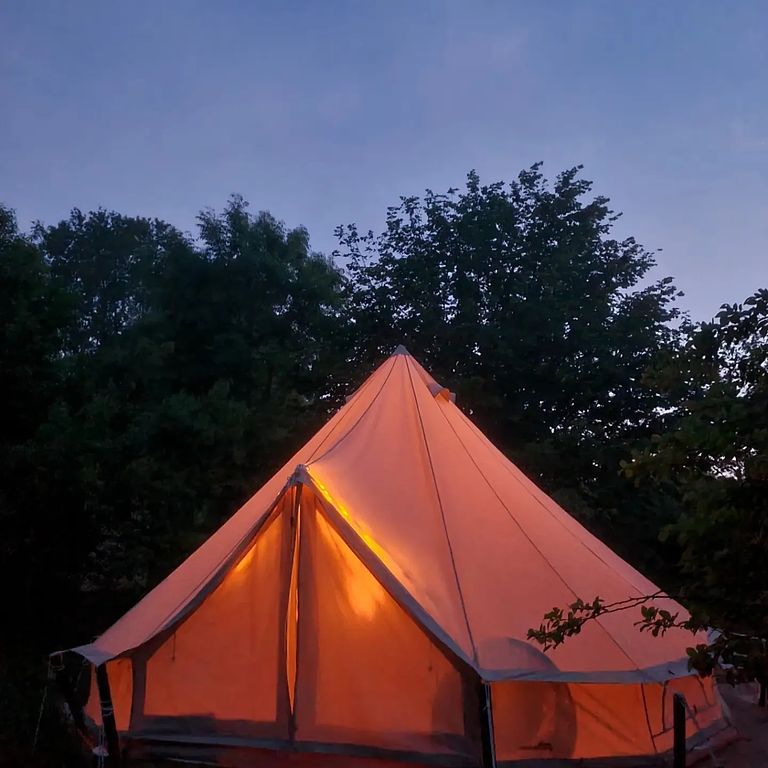 Glamping tent in the Belgian countryside - 1