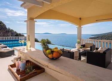 Vakantiehuis met panoramisch uitzicht op zee - 25