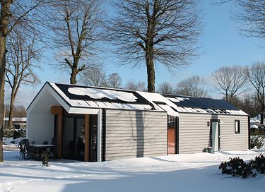 Groen vakantiehuisje op park in Gelderland - 16