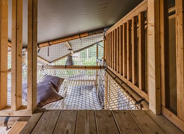 Tente de glamping spacieuse avec poêle confortable - 19