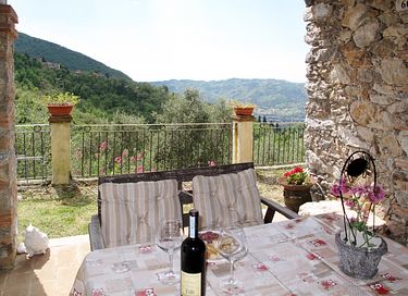 Ferienhaus mit Pool und Aussicht - 9