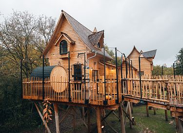 Lodge de luxe dans les arbres avec sauna - 32