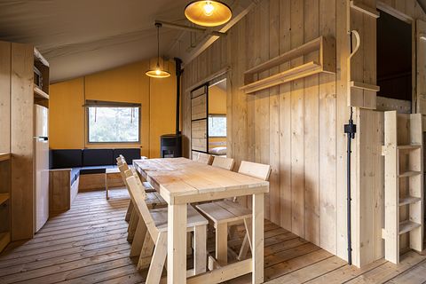 Glampingzelt mit Sanitäranlagen in den Ardennen - 3