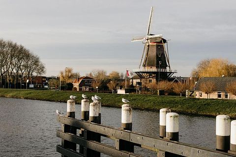 Slapen in molen uit 1851 in Zuid-Holland - 2