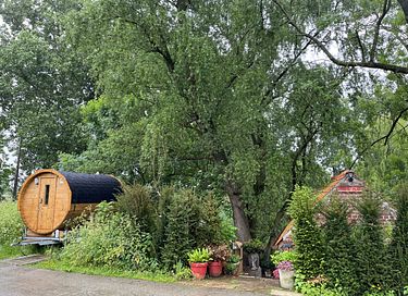 Cottage mit Whirlpool direkt am Teich - 7