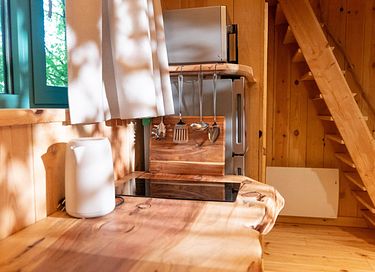 Boomhut (4p) met hottub in de Ardennen - 10