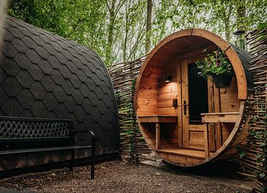 Gezellige pod met privé sauna én hottub - 13