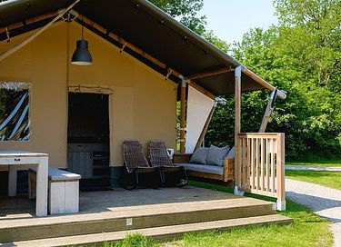 Luxe glampingtent op leuke camping  - 3