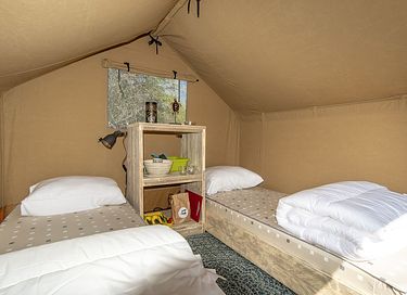 Safari tent for 2 persons at the waterfront - 8