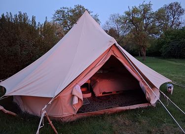 Glamping tent in the Belgian countryside - 26