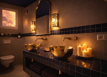 Wellness Lodge mit Sauna, Jacuzzi und Hammam - 17