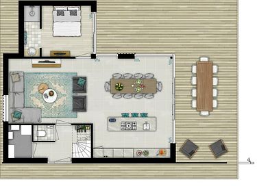 Holiday home within walking distance of beach and sea - 22