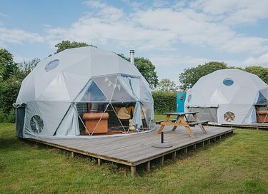 Luxe dome tent op leuke camping in Gelderland - 2