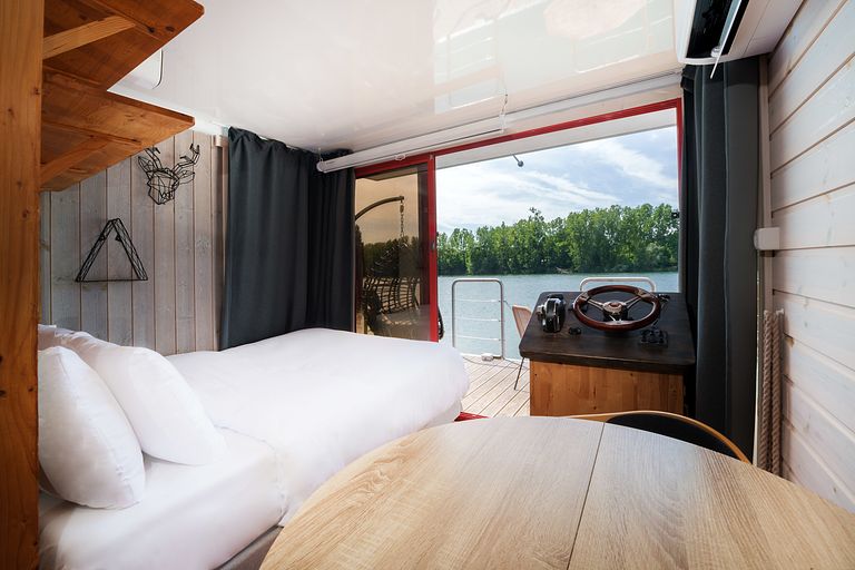 tiny house avec sauna sur l'eau - 1