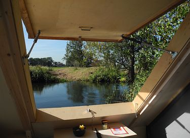Séjour unique sur un radeau sur la rivière Vecht - 12