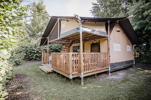 Luxe glamping tent voor 8 personen in België - 2