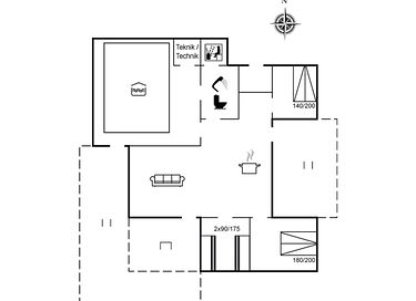 Bella casa vacanze con piscina coperta e sauna - 30