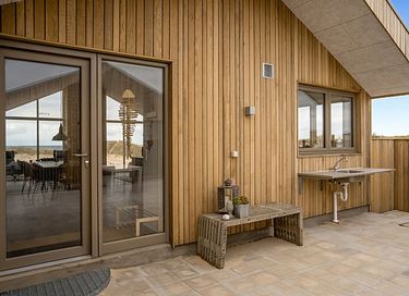 Træferiehus 100 meter fra havet - 12