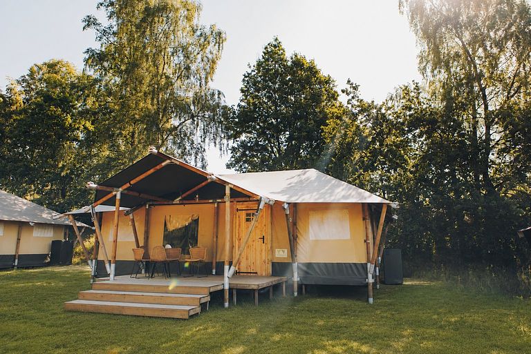 Luxury glamping tent (sleeps 6) at a charming vacation park - 1
