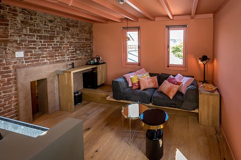 Luxe suite met bubbelbad in historisch hotel - 5