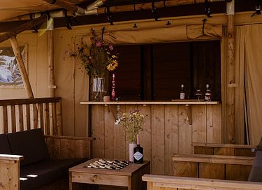 Luxuriöses Safarizelt (5 Personen) mit Klimaanlage - 7