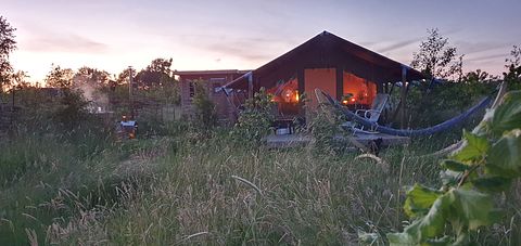 Glamping-Zelt mit Whirlpool und toller Aussicht - 5