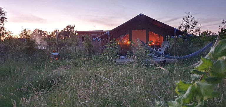 Glampingtelt med hottub og fantastisk udsigt - 1