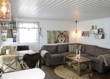 Houten huisje met rivierzicht - 21