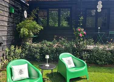 Tiny house in greenery - 26