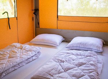 Luxe glampingtent op een familiecamping - 15