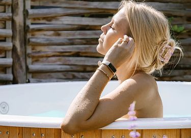 Romantische lodge voor 2 personen met Hottub - 1