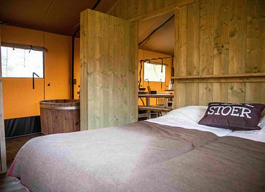 Safari tent on an organic farm - 5