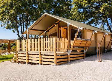 Tente safari de luxe en Italie (Tuscia)
