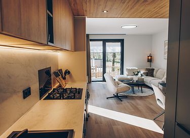 Lodge avec jacuzzi privé dans les bois - 14