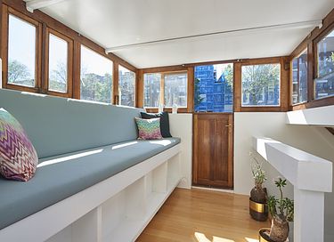 Luxe woonschip in het centrum van Amsterdam - 7