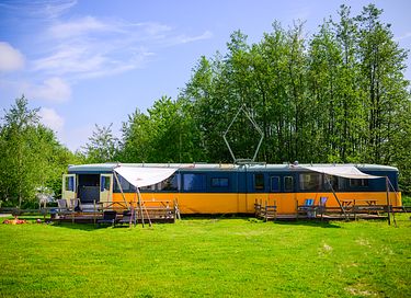 Uniek overnachten in een omgebouwde tram - 2