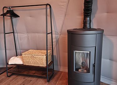 Glampingdome med privat hottub - 12