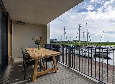 Appartement met havenzicht in Zeeland